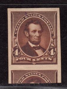 $US Sc#222P5 M/H, Plate Proof on stamp paper