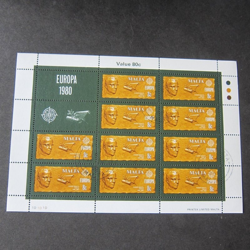 Malta 1980 Sc 575-576 set CTO MNH