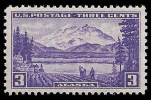 # 800 MINT NEVER HINGED ALASKA XF+