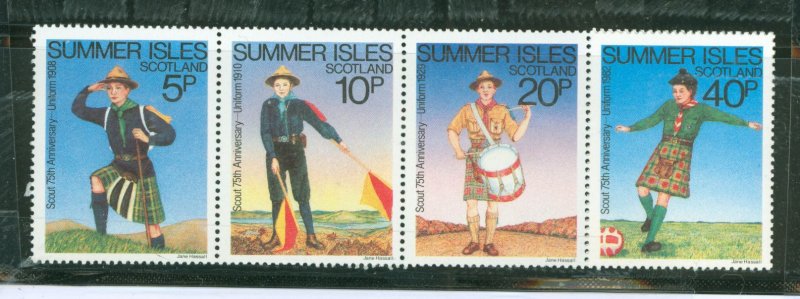 Scotland # Mint (NH) Multiple (Scouts)