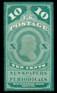 momen: US Stamps #PR2 Newspaper UNUSED VF/XF LOT #70174