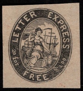 US #Local 96L VF/XF mint no gum, Letter Express, sold as is, Good Color!