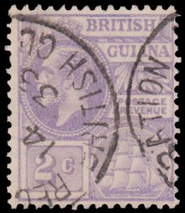 BRITISH GUIANA STAMP 1921 - 27. SCOTT # 193. USED. # 2