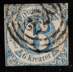 Germany Thurn and Taxis Scott 54 Used.