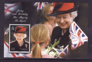 Jersey-Sc#1505a-unused-NH-sheet-QEII-85th Birthday-2012-