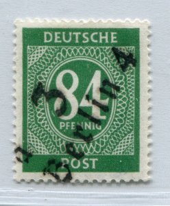 GERMANY SOVIET ZONE HOP BEZIRKSHANDSTEMPEL BEZIRK 3 I x I PERFECT MNH 046