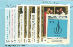 Hungary #2554-63/2565 Mint (NH) Single (Complete Set)