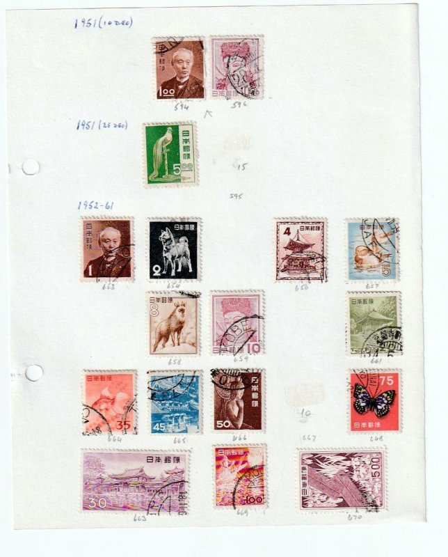 JAPAN Mid Period M&U Mixture Incl.Airs(Apx 100 Items)BR 793