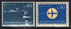 Italy #922-23 ~ Cplt Set of 2 ~ Unused, LHM