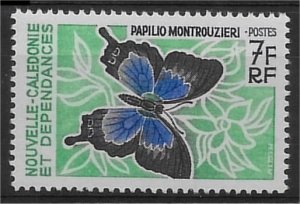 New Caledonia #357 Butterfly 1967 MNH