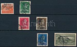 Albania stamp Definitive set 6 values Used 1939 Mi 285-290 WS236026
