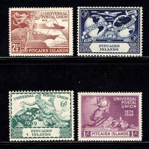 Pitcairn  Islands stamps #13 - 16, MHOG, XF, complete UPU set, SCV $37.50 