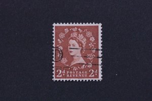 Great Britain Scott # 295b     2p  Queen Elizabeth  1953-01-01