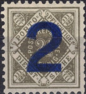 Wurttemberg #O42, Unused, Hinged