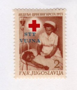 Yugoslavia - Trieste         RA5         MNH OG