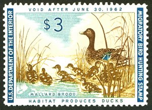 U.S. #RW28 MINT OG LH