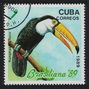 Caribic Toco Toucan Bird 1989 CTO SG#3444