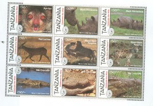 Tanzania #1328 Mint (NH) Souvenir Sheet