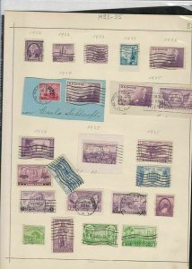 united states of america  1933-35 stamps page ref 18123