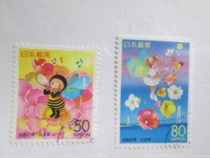 Japan #Z388-389 used set 2024 SCV = $1.40