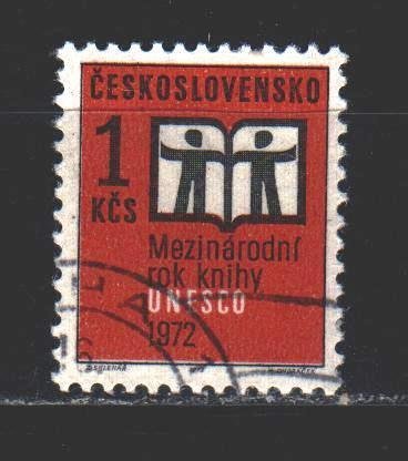 Czechoslovakia. 1972. 2058. International Book Day. USED.