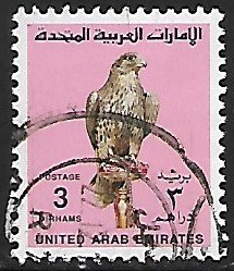 United Arab Emirates # 309 - Falcon - used....(KlBl)