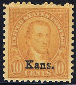 #668, VF-OG-NH. Cat$45