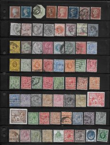 Great Britain Stamps Collection Early Issues SCV $1377