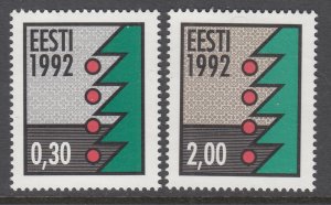 Estonia 235-236 MNH VF