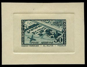 French Colonies, French Morocco #C50P, 1954 Franco-Moroccan Solidarity, 50f d...