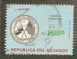 Ecuador       Scott   1085    Flags    Used