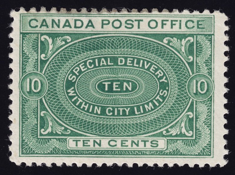 Canada Scott E1 Mint HR OG Lot # AC7014