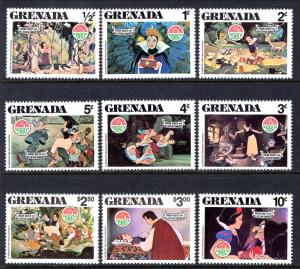 Grenada 1021-1029 Disneys MNH VF