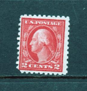 Scott # 425  MNH unused Washington  Franklin  Issue  1914