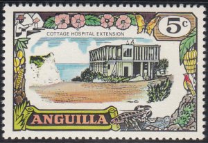 Anguilla 1970 MH Sc #103 5c Cottage Hospital Extension