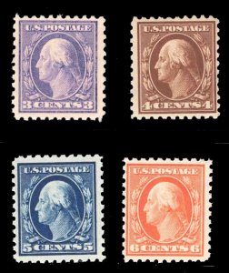 MOMEN: US STAMPS #426-429 MINT OG NH LOT #78425