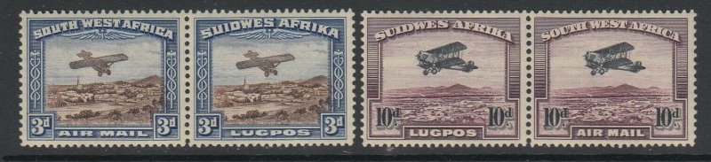 South West Africa, Scott C5-C6 (SG 86-87), MLH