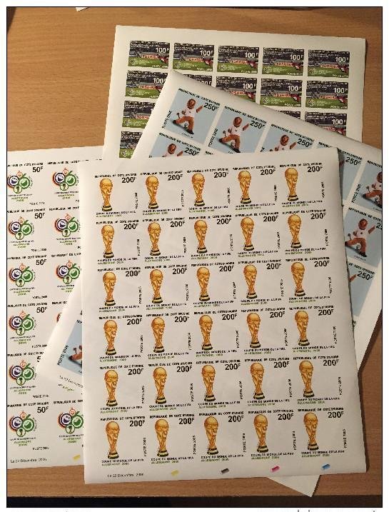 2006 FIFA World Cup World Cup Football Soccer Germany IMPERF ND-