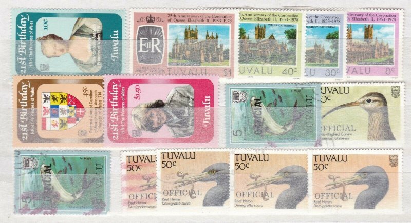 TUVALU ^^^^^^sc# 81//O42   MNH/MH/used  collection  @ xta100tuva