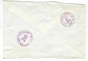 1976 Netherlands Antilles To USA Registered Aruba Cover -  (OO161)