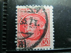 Spain Mi. 639b Edifil - 1935 30c used A4P36F21-