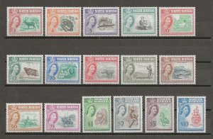 NORTH BORNEO 1961 SG 391/406 MNH Cat £180