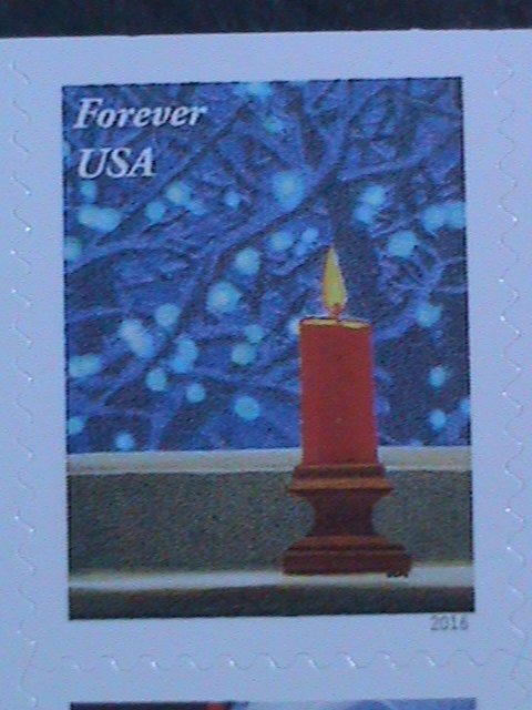 ​UNITED STATES- HOLIDAY WINDOWS-CHRISTMAS MNH BOOKLET OF 20 FOREVER STAMPS VF