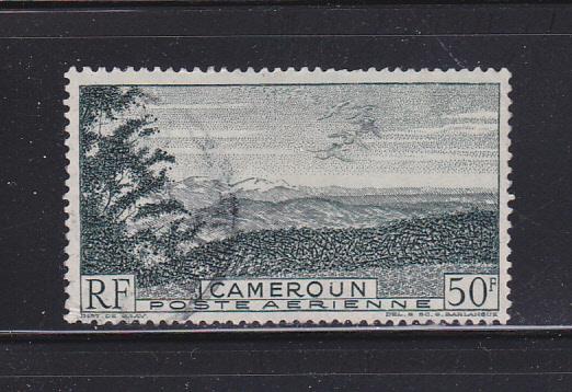 Cameroun C26 U Birds Over Mountains