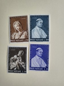 Stamps Vatican Scott #383-6 nh