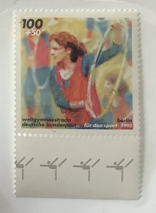 Germany 1995 Scott B776 MNH - 100+50pf, Sports, Gymnastic Festival, Berlin