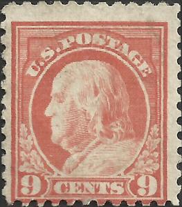 # 509 Used FAULT Salmon Red Ben Franklin