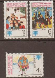 CYPRUS-TURKISH SG85/7 1980 YEAR OF THE CHILD MNH
