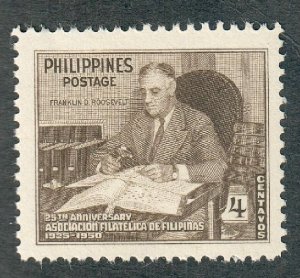 Philippines 542  MNH Roosevelt single