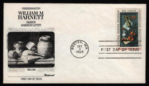 #1386 6c William M Harnett, Fleetwood FDC **ANY 5=FREE SHIPPING**